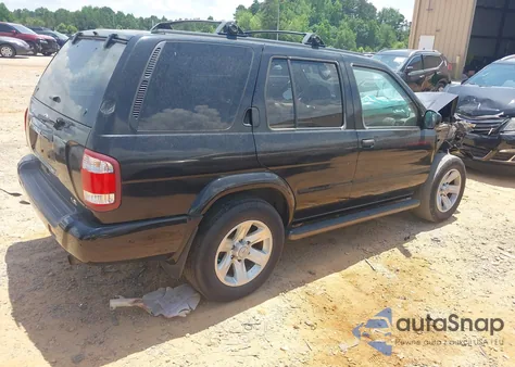 2002 Nissan Pathfinder Le из США, поврежденный, VIN JN8DR09X32W665714